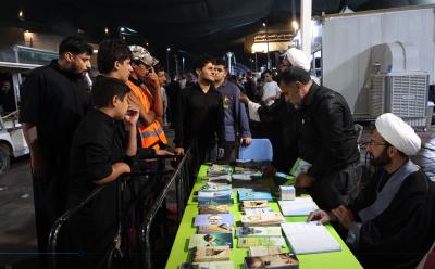 قسم الشؤون الدينية يخصص محطة للإجابة عن الاستفتاءات الشرعية لزائري الأربعين في مجمع أبي الفضل العباس (عليه السلام)