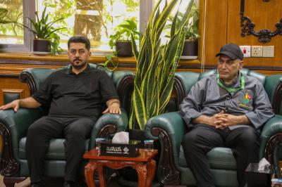 إدارة العتبة العباسية المقدسة تبحث مع جامعة العميد والفرق التطوعية توحيد الجهود لخدمة زائري الأربعين
