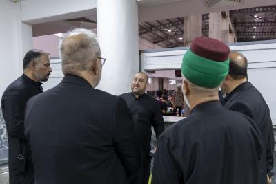 الأمين العام للعتبة الحسينية المقدسة يشيد بخدمات مجمّع أبي الفضل العباس (عليه السلام) المقدمة لزائري الأربعين