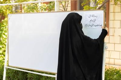 على مدار الساعة.. القسم النسوي في مجمّع العلقمي يواصل خدمة زائرات الأربعين