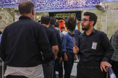 قسم إدارة الحرم الشريف يستنفر جهوده لتنظيم حركة زائري الأربعين