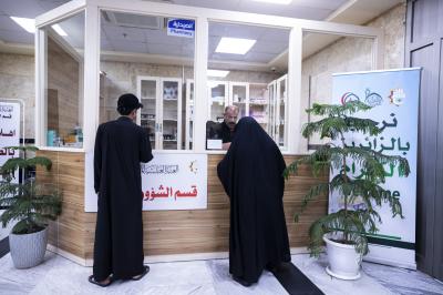 في أيام شهر صفر.. مركز السيد جعفر الحلي يقدم الخدمات الطبية الشاملة المجانية لزائري الأربعين