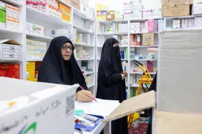 العتبة العباسية المقدسة توفر 60 طنًّا من الأدوية و26 مفرزة طبية لخدمة زائري الأربعين