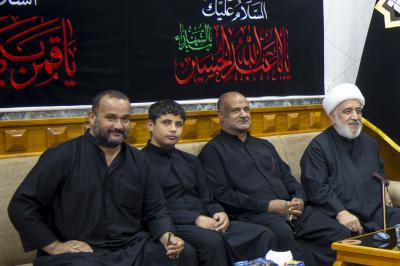المشرف على مجمع أبي الفضل العباس (عليه السلام) يستقبل عددًا من مسؤولي العتبة العباسية المقدسة