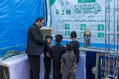 على محور (بابل – كربلاء).. محطات الموكب الثقافي العام تشهد إقبالًا واسعًا من الزائرين