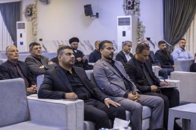 موكب العتبتين المقدّستين يستقبل وفدًا أكاديميًا من كلية الإمام الكاظم (عليه السلام)