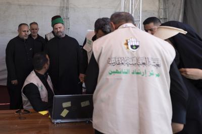 قسم العلاقات العامة يتابع عمل مراكز إرشاد التائهين وآلية إعادة المفقودين إلى ذويهم