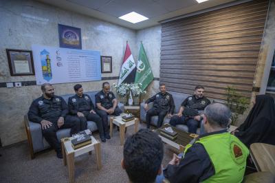 للاطلاع على خدماته المقدمة للزائرين.. مركز السيد جعفر الحلي يستقبل المدير العام لدائرة صحة كربلاء