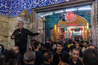بمشاركة عدد من المتطوعين.. ملاكات قسم إدارة الحرم الشريف تنظم حركة زائري الأربعين