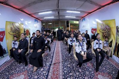 المجمع العلمي ينظّم محفلًا قرآنيًّا ويقدم خدمات معرفية لزائري الأربعين