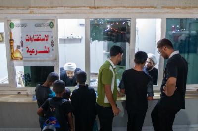 عَبرَ 25 محطة.. خدمات تبليغية وإرشادية يقدمها قسم الشؤون الدينية لزائري الأربعين