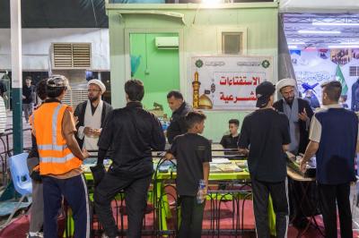 عَبرَ 25 محطة.. خدمات تبليغية وإرشادية يقدمها قسم الشؤون الدينية لزائري الأربعين