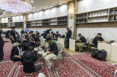 العتبة الكاظمية المقدسة تشيد بدور المركز الإعلامي لزيارة الأربعين في توفير بيئة تنظيمية متكاملة للإعلاميين