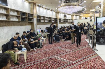 العتبة الكاظمية المقدسة تشيد بدور المركز الإعلامي لزيارة الأربعين في توفير بيئة تنظيمية متكاملة للإعلاميين