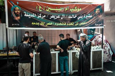 بالتنسيق مع قسم الشعائر.. المواكب الخدمية توفر مختلف الخدمات لزائري الأربعين