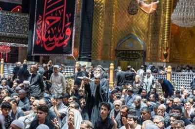 قسم الشؤون الدينية يقيم مجلسًا عزائيًّا لإحياء ذكرى شهادة الإمام الرضا (عليه السلام)