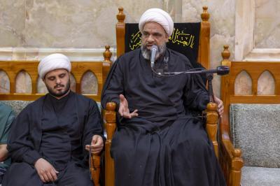 قسم العلاقات العامة يقيم مجلس عزاء لإحياء ذكرى شهادة الإمام الرضا (عليه السلام)