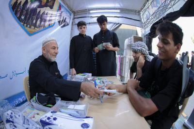ضمن خطته الخاصة بزيارة الأربعين.. المجمع العلمي يواصل تنفيذ برامجه القرآنية والثقافية للزائرين