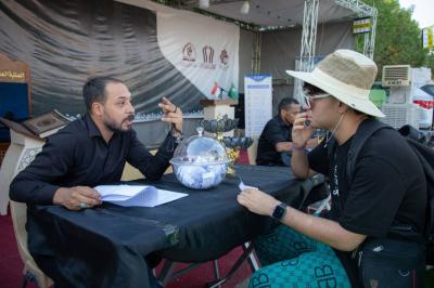 ضمن خطته الخاصة بزيارة الأربعين.. المجمع العلمي يواصل تنفيذ برامجه القرآنية والثقافية للزائرين