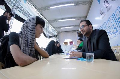 ضمن خطته الخاصة بزيارة الأربعين.. المجمع العلمي يواصل تنفيذ برامجه القرآنية والثقافية للزائرين