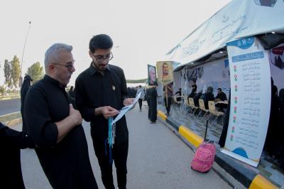 ضمن خطته الخاصة بزيارة الأربعين.. المجمع العلمي يواصل تنفيذ برامجه القرآنية والثقافية للزائرين