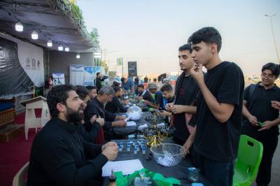 ضمن خطته الخاصة بزيارة الأربعين.. المجمع العلمي يواصل تنفيذ برامجه القرآنية والثقافية للزائرين