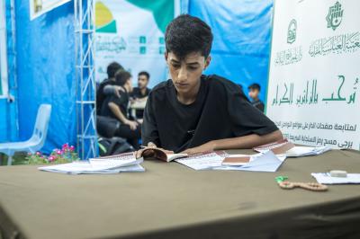 دار علوم نهج البلاغة تستعرض مضامين كتاب نهج البلاغة لزائري الأربعين