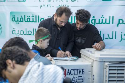 في مجمّع الشيخ الكليني.. قسم الشؤون الفكرية يعرض أكثر من 300 إصدار ضمن فعاليات الموكب الثقافي العام