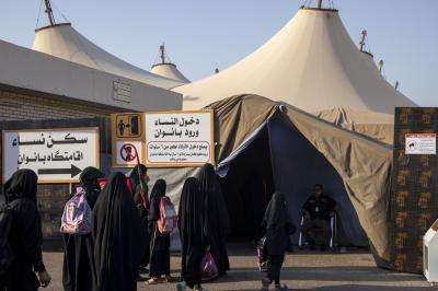 جامعة العميد تستقبل 10 آلاف زائر يوميًا وتوفر لهم أماكن للاستراحة والمبيت على محور النجف