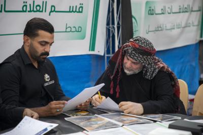 على محور النجف.. محطات قسم العلاقات العامة الثقافية تستقطب أكثر من  3 آلاف زائر