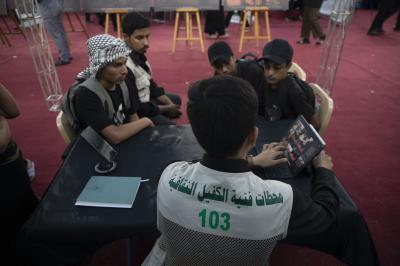 على محور النجف.. محطات قسم العلاقات العامة الثقافية تستقطب أكثر من  3 آلاف زائر