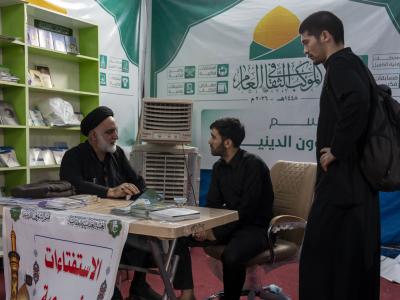 برامج ثقافية ومعرفية متنوّعة يقدّمها الموكبُ الثقافي العام لزائري الأربعين على محور النجف