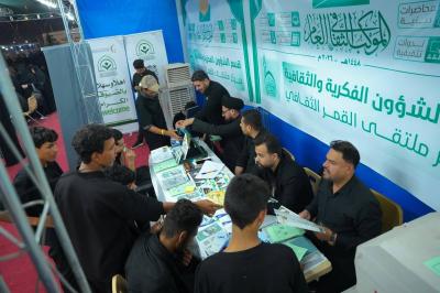 على محاور مدينة كربلاء الثلاثة.. قسم الشؤون الفكرية يقيم نشاطات ثقافية وتوعوية لزائري الأربعين