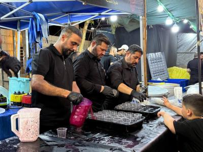 مع تزايد أعداد الزائرين.. موكب عميد بني هاشم (عليه السلام) يواصل جهوده الخدمية على مدار اليوم