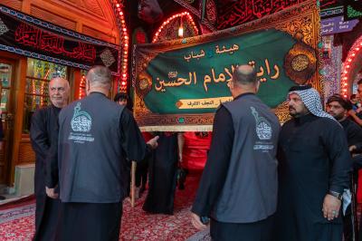 بمشاركة متطوعيه.. قسم الشعائر يضاعف جهوده التنظيمية لإدارة حركة المواكب العزائية
