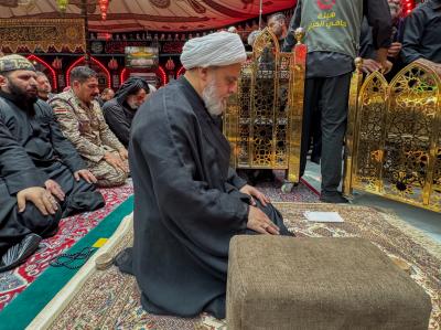 في أماكن متعددة.. قسم الشؤون الدينية يقيم خمس صلوات يومية للزائرين