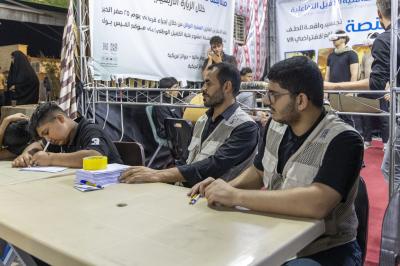 في مجمع أبي الفضل العباس (عليه السلام).. قسم العلاقات العامة يقدم برامج ثقافية وتفاعلية لزائري الأربعين