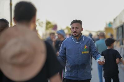 مجمع الشيخ الكليني: 375 متطوعًا يشاركون في تقديم الخدمات لزائري الأربعين