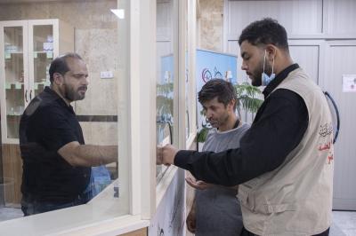 على مدار الساعة.. مركز السيد جعفر الحلي يواصل تقديم خدماته الطبية لزائري الأربعين