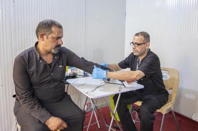 الرعاية الصحية في الأربعين.. منظومة متكاملة لخدمة الزائرين