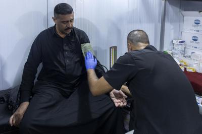 الرعاية الصحية في الأربعين.. منظومة متكاملة لخدمة الزائرين