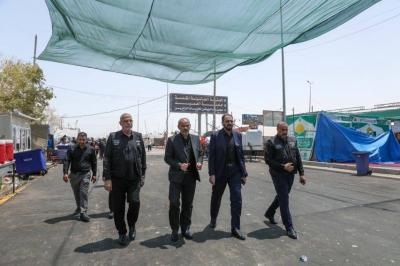 عضو مجلس إدارة العتبة العباسية المقدسة يتفقد مجمع أم البنين (عليها السلام) لخدمة زائري الأربعين
