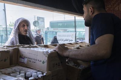 على محور بابل..قسم الشؤون الطبية يواصل تقديم خدماته الصحية والعلاجية لزائري الأربعين