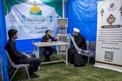 منذ انطلاق فعالياته.. الموكب الثقافي العام يستقبل نحو  8750 زائرًا في زيارة الأربعين على محور بغداد 