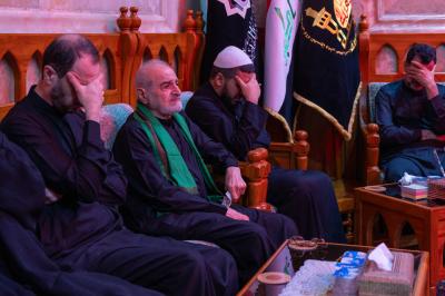 بحضور متوليها الشرعي.. العتبة العباسية المقدسة تقيم مجلس عزاء لاستذكار مصائب أهل البيت (عليهم السلام) ومظلوميتهم