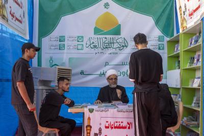 ضمن الموكب الثقافي العام.. قسم الشؤون الدينية يقدم خدماته لزائري الأربعين
