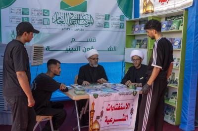 ضمن الموكب الثقافي العام.. قسم الشؤون الدينية يقدم خدماته لزائري الأربعين