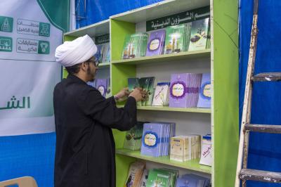 ضمن الموكب الثقافي العام.. قسم الشؤون الدينية يقدم خدماته لزائري الأربعين