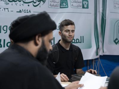 عَبرَ محطته على محور النجف.. قسم المعارف ينظم مسابقات دينية ومعرفية للزائرين