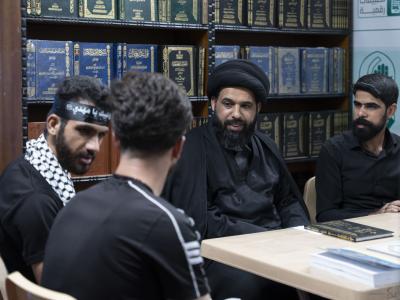 عَبرَ محطته على محور النجف.. قسم المعارف ينظم مسابقات دينية ومعرفية للزائرين